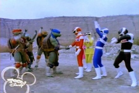 power rangers tortugas ninja